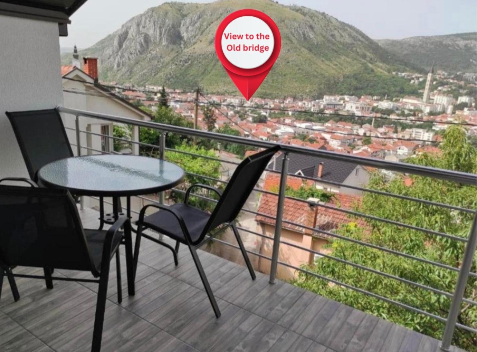 View Of The City - Studio Apartment Mostar Extérieur photo